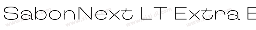 SabonNext LT Extra B字体转换